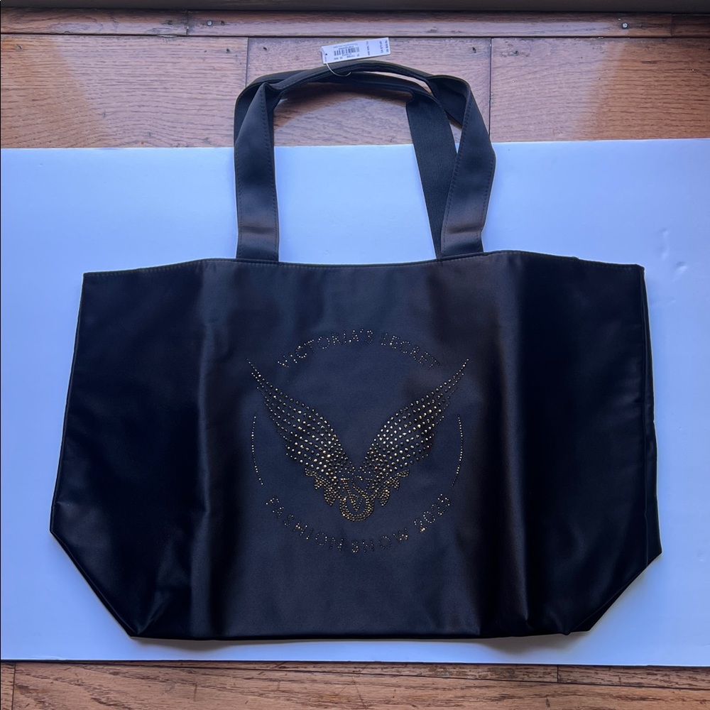 Victoria's Secret Black and Gold Tote